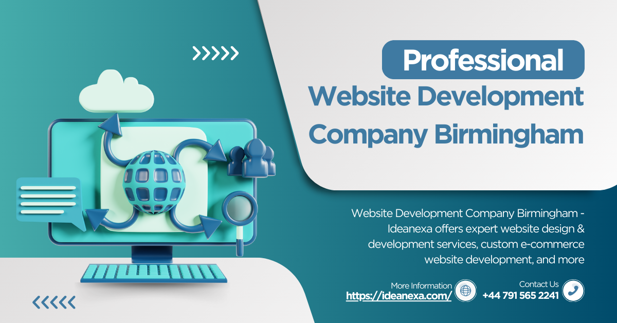 Website Development Company Birmingham | Ideanexa